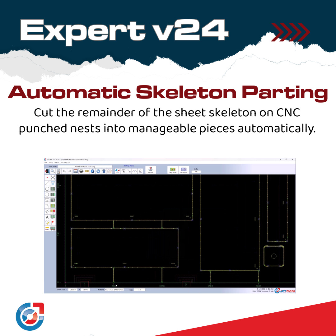 Automatic Skeleton Parting